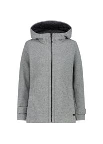 CMP Strickjacke Damen - grau - Gr. 42 - Polyester/Elastan