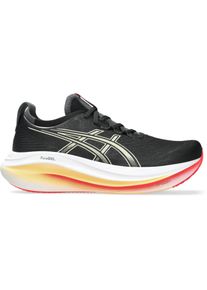 asics Gel-Nimbus 27 Laufschuhe Herren - schwarz - Gr. 42 1/2 - Synthetik