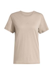 Adidas Yga Es Funktionsshirt Damen - braun - Gr. M