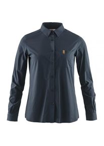 Fjällräven Fjällräven Övik Lite Shirt L/S Bluse Damen (Gr S |blau)