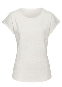 Vivance Kurzarmshirt 'mit dekorativem Häkeleinsatz' mehrfarbig Gr. 32/34 für Damen. Mit Rundhals. Bequem. Nachhaltig.
