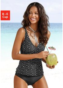 Lascana Set: Bügel-Tankini mehrfarbig Gr. 36 Cup C. Mit Bügel