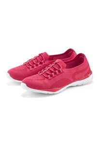 Lascana Sneaker 'Slipper, Halbschuh, leichtes Meshmaterial' pink Gr. 36 für Damen