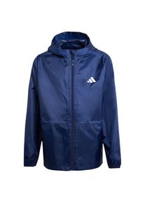 Regenjacke Adidas Rain Jacket Kinder (Gr 116 |blau |wasserdicht)