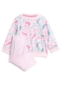 Adidas SeasEssentials Adiraptor FT Jogger Set Trainingshose Kinder (Gr 104 |rosa/wei&szlig;)