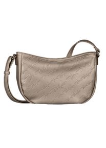 Tom Tailor Damen Umhängetasche "Denice", grau, Polyurethan, Taschen, aus glattem Lederimitat mit toller Logoprägung in Schreibschrift