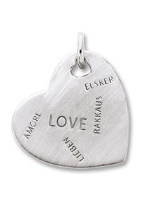 ONE ELEMENT Damen Ketten-Anhänger "Herz Herz Anhänger aus 925 Silber", Silber 925 (Sterlingsilber), silber, Silber 925 (Sterlingsilber),