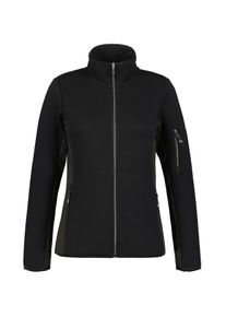 Icepeak Damen Fleecejacke "Icepeak ETTENHEIM", schwarz, sportlich, Gr. M, Fleece, Obermaterial: 83% Polyester, 15% Viskose, 2% Elasthan, Jacken