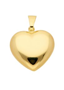 Adelia´s ADELIA ́S Damen Ketten-Anhänger "333 Gold Anhänger Herz", Gold, gold, Gold, Schmuckanhänger, Goldschmuck für Damen