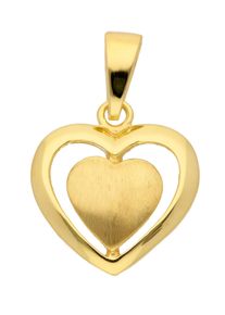 Adelia´s ADELIA ́S Damen Ketten-Anhänger "333 Gold Anhänger", Gold, gold, Gold, Schmuckanhänger, Goldschmuck für Damen