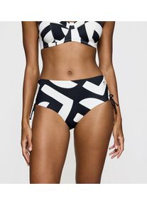 Triumph Damen Bikini-Hose "Summer Allure Maxi EX"weiß, schwarz combination, modisch, Gr. 36, Microfaser, Obermaterial: 77% Polyamid, 23% Elasthan,