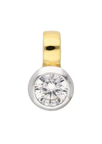 Adelia´s ADELIA ́S Damen Ketten-Anhänger "333 Gold Anhänger", mit Zirkonia, Gold, gold, Gold, Schmuckanhänger, mit Zirkonia Goldschmuck für Damen