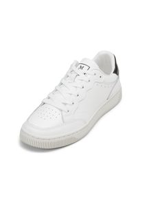 Marc O'Polo MARC O'POLO Damen Sneaker "aus hochwertigem Rindleder", Gr. 42, schwarz-weiß, Obermaterial: 100% Leder, unifarben, Schuhe