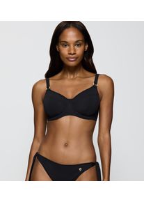 Triumph Damen Bügel-Bikini-Top "Summer Twist W 02", schwarz, elegant, Gr. 46, Microfaser, Obermaterial: 77% Polyamid, 23% Elasthan, Bikini-Oberteile,