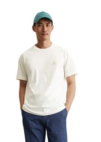 Marc O'Polo MARC O'POLO Herren T-Shirt "aus reiner Bio-Baumwolle", weiß, Basic, Gr. XXL, unifarben, Obermaterial: 100% Baumwolle, Shirts