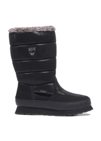 Luhta Damen Schlupfboots "VALKEA MS", Gr. 39, schwarz, Synthetik, sportlich, Schuhe, Winterboots, Winterschuhe, Snowboots, wasserdicht und gefüttert