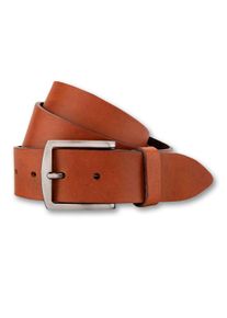 Bernd Götz BERND GÖTZ Damen Ledergürtel, braun, casual, Gr. 80, unifarben, Rindsleder, Gürtel, mit mattsilberner Dornschließe