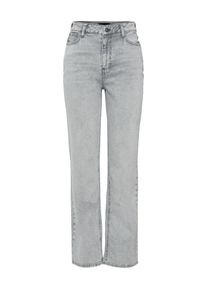 Pieces Damen Straight-Jeans "PCKELLY HW STRAIGHT JEANS LG NOOS BC", blau, modisch, Gr. 29, unifarben, Denim/Jeans, Obermaterial: 99% Baumwolle, 1%