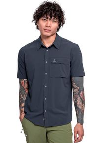Schöffel SCHÖFFEL Herren Funktionshemd "Shirt Style Dooser MEN", blau, sportlich, Gr. 46, Obermaterial: 85% Polyester, 15% Elasthan, Hemden