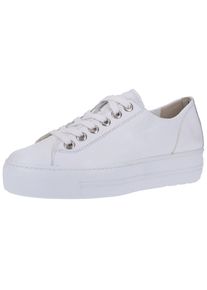Paul Green Damen Sneaker "Paul Green Sneaker Glattleder", Gr. 43, weiß, Glattleder, casual, Schuhe