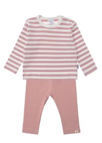 Liliput Kinder Sweatanzug, pink, Gr. 62, 100% Baumwolle, Sportanzüge, mit praktischen Druckknöpfen auf der Schulter