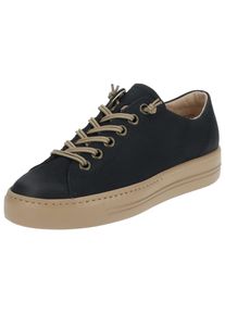 Paul Green Damen Sneaker "Paul Green Sneaker Nubukleder", Gr. 35,5, blau, Nubukleder, casual, Schuhe