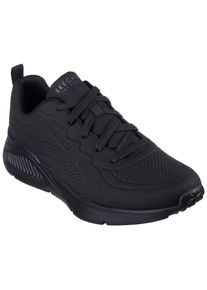 Skechers Herren Sneaker "UNO LITE-LIGHTER ONE", Gr. 45, schwarz, Lederimitat, casual, Schuhe, im monochromen Look, Freizeitschuh, Halbschuh,