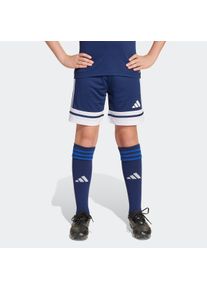 Kinder Trainingsshorts "SQUA25 SHO Y", blau, sportlich, Gr. 176, adidas Performance, Obermaterial: 100% Polyester, Hosen