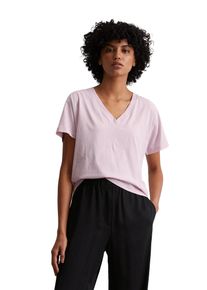 Marc O'Polo MARC O'POLO Damen T-Shirt "aus leichtem Single Jersey", lila, Basic, Gr. XXS, unifarben, Obermaterial: 100% Baumwolle, Shirts