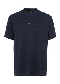 BOSS Green Herren T-Shirt "Tee", blau, casual, Gr. XXL, unifarben, Single Jersey, Obermaterial: 100% Baumwolle, Shirts, mit Rundhalsausschnitt