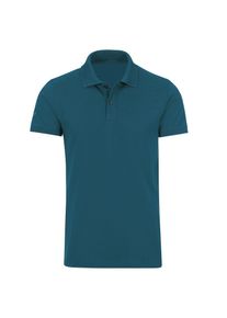 TRIGEMA Damen Poloshirt "TRIGEMA Slim Fit Poloshirt aus DELUXE-Piqué", blau, Basic, Gr. L, 100% Baumwolle, Shirts