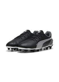 Puma Kinder Fußballschuh "KING MATCH FG/AG Fußballschuhe Jugendliche", Gr. 35schwarz, weiß cool schwarz gray, Obermaterial: Synthetik; Futter: