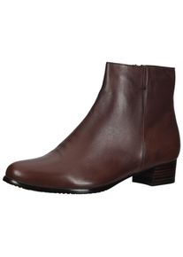 Everybody Damen Ankleboots "Everybody Stiefelette Leder", Gr. 40,5, braun, Leder, casual, Schuhe