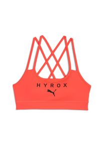 Puma Damen Sport-BH "Puma x HYROX MOVE BH mit Trägerdetail Damen", Gr. L, rot, Obermaterial: 15% Elasthan, 85% Polyester; Futter: 94% Polyester, 6%