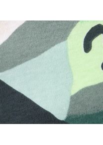 Cecil Damen T-Shirtink grün, casual, Gr. XL, mehrfarbig, Web, 100% Baumwolle, Shirts, aus reiner Baumwolle