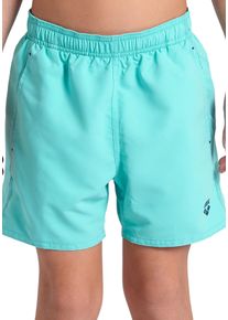arena Kinder Badeshorts "BOYS' BEACH BOXER SOLID R", blau, sportlich, Gr. 164, Obermaterial: 100% Polyester, Badehosen
