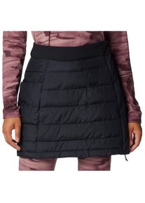 Columbia Powder Lite III Skirt Kunstfaserrock Damen (Gr 8 |schwarz)