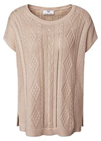 Peter Hahn - Pullover aus 100% SUPIMA®-Baumwolle, beige, Gr. 36/38 - Baumwolle