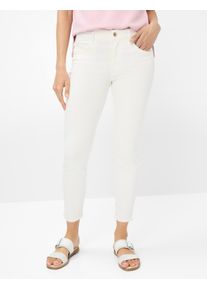 Brax Damen R&ouml;hrenjeans Style SHAKIRA S OFFWHITE, denim cremewei&szlig;, Gr. 38