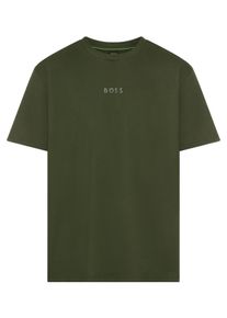 BOSS Green Herren T-Shirt "Tee"open grün355, casual, Gr. XXXL, Single Jersey, Obermaterial: 100% Baumwolle, Shirts, mit Rundhalsausschnitt