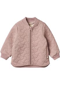 Wheat Baby Outdoorjacke "Loui", Gr. 80warm rose, Web, Obermaterial: 100% Polyester, unifarben, casual, Jacken, wärmend und mit elastischen