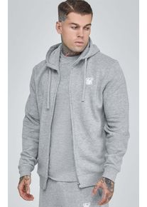 SikSilk Trainingskapuzenpullover »SikSilk Sweatjacken Essentials Full Zip Hoodie«