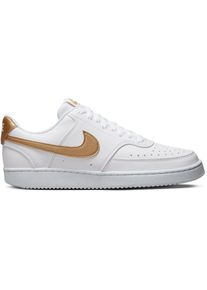 Nike Nike Court Vision Next Nature Sneaker Damen - weiß - Gr. 39 - Lederimitat