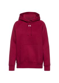 Under Armour Rival Hoodie Damen - rot - Gr. S - Baumwolle/Polyester