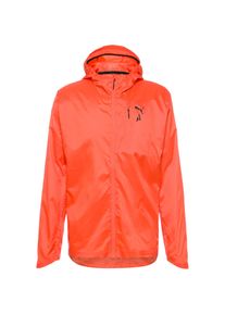 Puma Seasons Lightweight Packable Laufjacke Herren - orange - Gr. M - Polyester