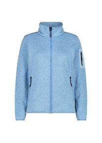 Fleecejacke CMP Jacket Jacquard Knitted Damen (Gr 38 |blau)