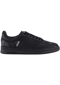 Dsquared2 Low-Top Sneaker - Heren Boxer Dan&Dean Sneaker Zwart - Gr. 45 (EU) - in Schwarz - f&uuml;r Damen