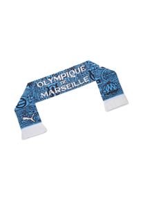 Puma Damen Schal "Olympique de Marseille Essentials Schal Unisex", blau, Obermaterial: 94% Polyacryl, 1% Elasthan, 5% Nylon, Modetücher