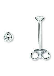 ONE ELEMENT Damen Paar Ohrhänger "Zirkonia Zarge Ohrringe Ohrstecker aus 925 Silber", Damen, Silber 925 (Sterlingsilber), silber, Silber 925