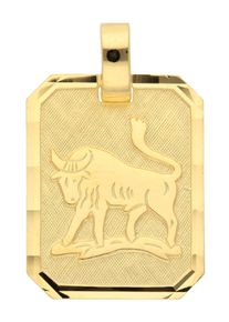 Adelia´s ADELIA ́S Damen Ketten-Anhänger "333 Gold Sternzeichen Anhänger Stier", Stier, Gold, gold, Gold, Schmuckanhänger, Goldschmuck für Damen & Herren